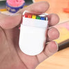 6-Color Washable Rainbow Face & Body Paint Crayon