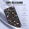 Floral Print Magnetic Phone Case for iPhone