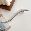 Gold S-Shaped Metal Hair Claw