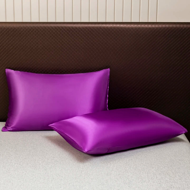 Luxury Satin Bedding Set with Fitted Sheet and Pillowcases