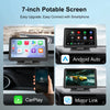 7-Inch Wireless CarPlay & Android Auto Touchscreen Head Unit
