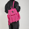 Gothic PU Leather Backpack with Rivet Accents