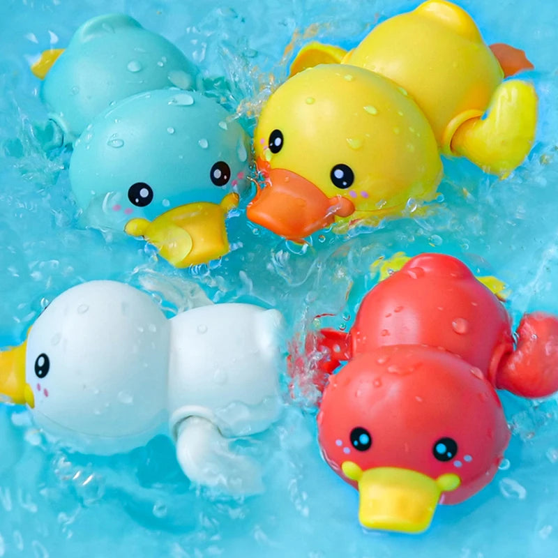 Wind-Up Swimming Animal Bath Toys for Toddlers