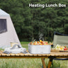 Caja de Almuerzo Eléctrica Portátil con Bol de Acero Inoxidable
