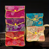 Embroidered Brocade Jewelry Pouches (Set of 6)