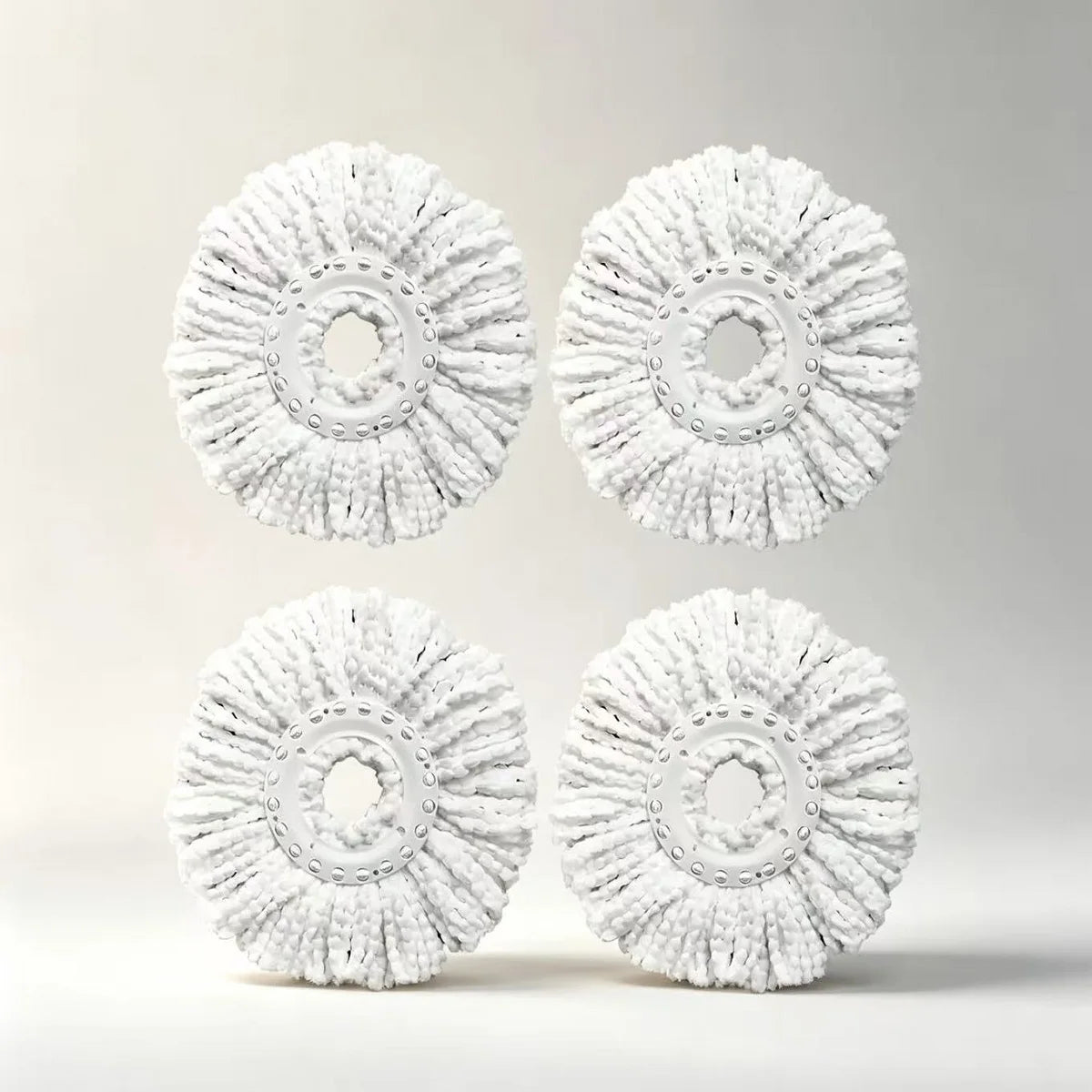 Replacement Microfiber Spin Mop Heads - Universal Fit