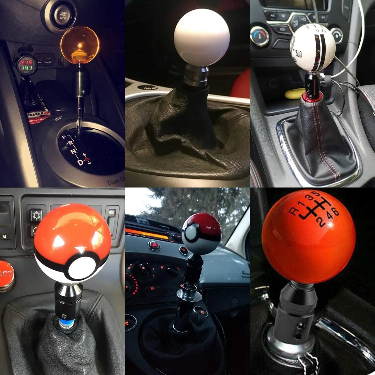 Universal Aluminum Alloy Gear Shift Knob Adapter