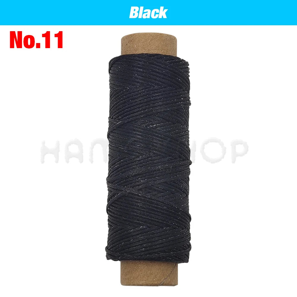 Flat Waxed Polyester Thread for Leathercraft and Sewing
