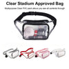 Clear Stadium-Approved Fanny Pack with Adjustable Strap