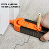 Locking Contour Gauge for Precise Profile Duplication