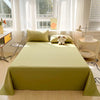 Organic Cotton Percale Bed Sheet Set with Pillowcases