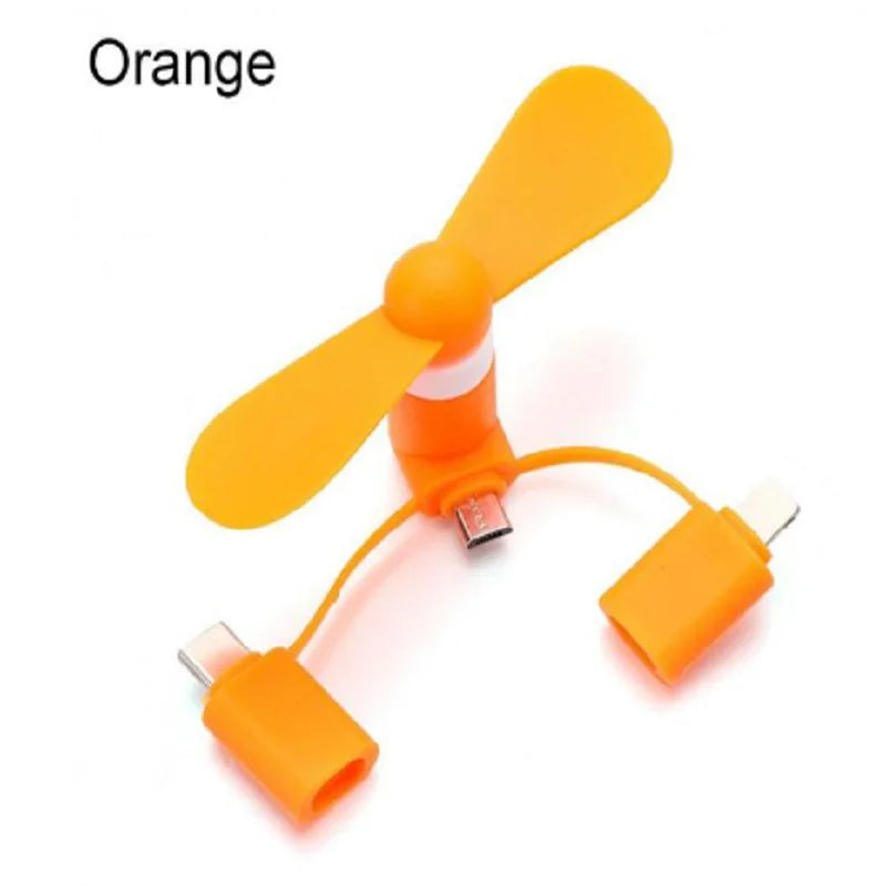 Portable Clip-On Phone Cooling Fan