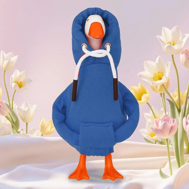Red Hoodie for 5-Inch Desk Goose