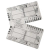 ECG Interpretation 7-Step Reference Card Ruler