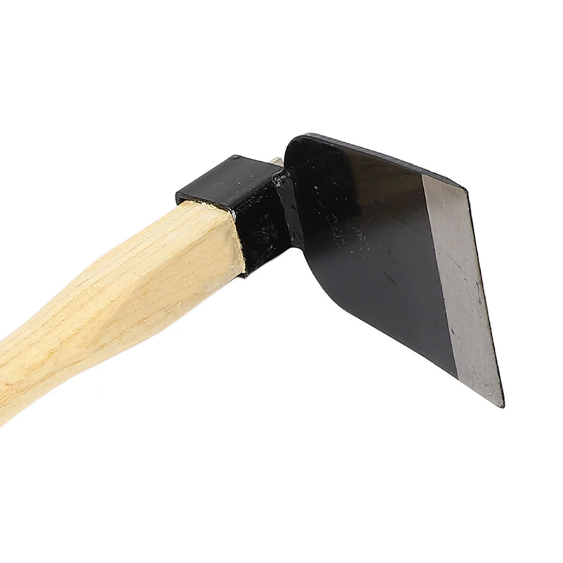 Ergonomic Wooden-Handle Garden Hand Hoe