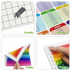 A set of multiplication practice flashcards featuring erasable numbers and a waterproof set with popping features.