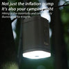 3-in-1 Tragbare Luftpumpe mit LED-Licht