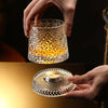 Crystal 360 Rotating Whiskey Glass