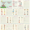 A collection of reusable magic copybooks for kids featuring alphabet, handwriting, and various subjects like fruits, animals,