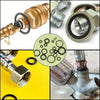 225-Piece O-Ring Assortment Kit for Automotive and Mechanical Repairs