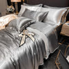 Housse de Couette en Satin de Soie Premium