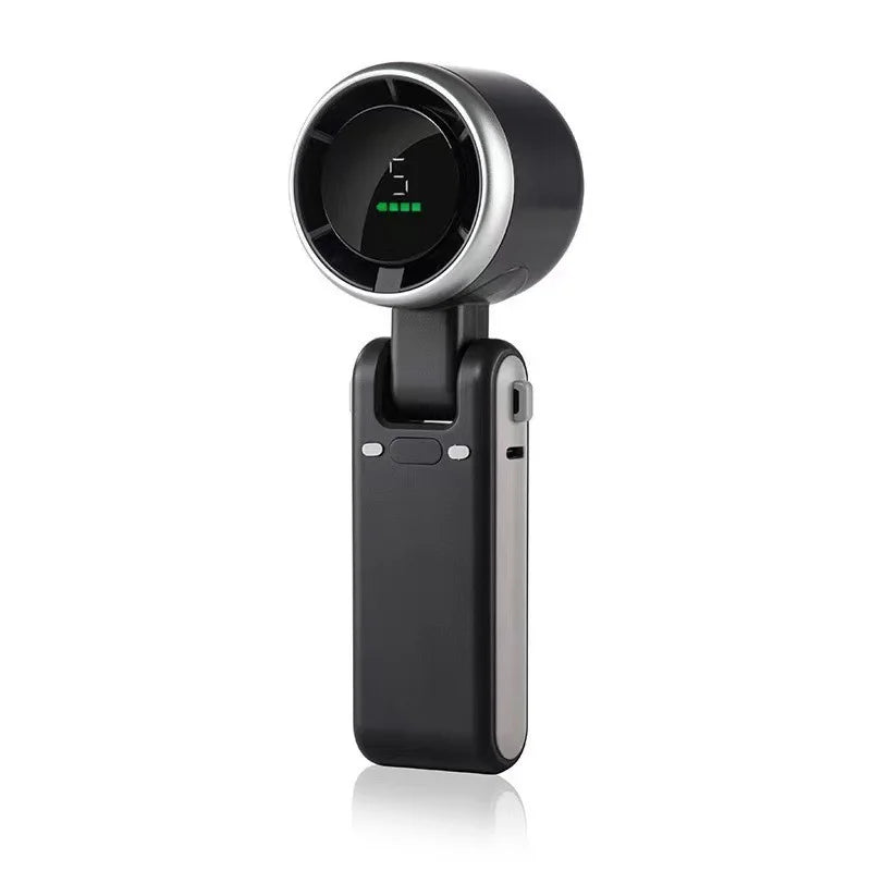 Ventilador de Mano Turbo Plegable con 5 Velocidades