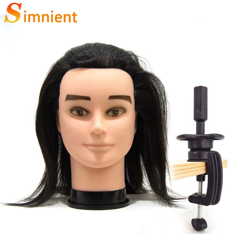 Men's Mannequin Head for Hair Styling Practice