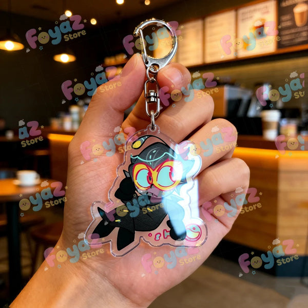 Anime Keychain Set: Abel, Lute, Vox & Baxter