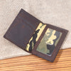 Vintage Slim Leather Card Holder Wallet for Men