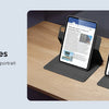 Magnetic Folio Case for iPad Air 11 Inch with Auto Wake/Sleep