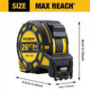 Professional 8m/26ft Tape Measure with Magnetic Hook and Belt Clip