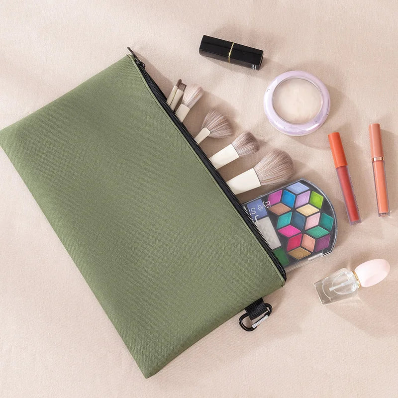 Portable Tool & Organizer Roll-Up Storage Bag with Secure Zipper