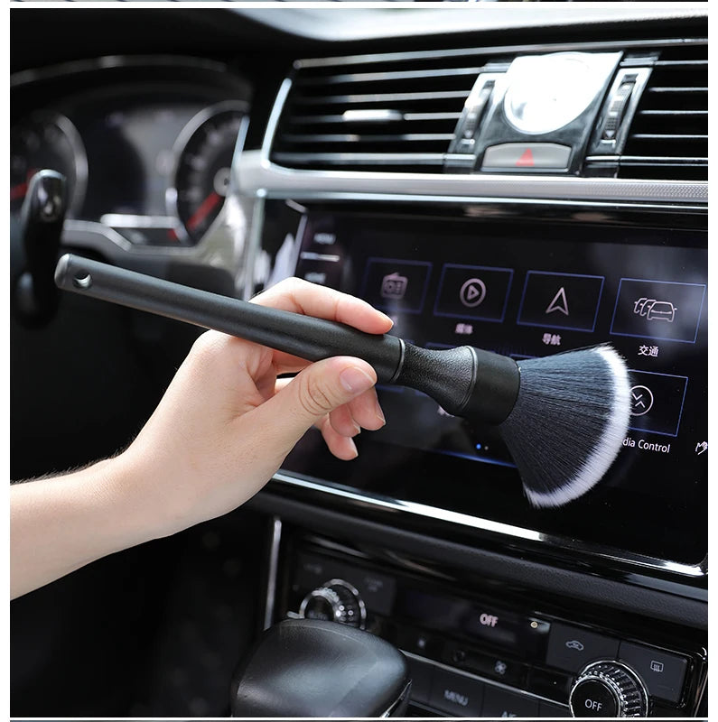 Ultra-Soft Car Detailing Brush Set for Interior Cleaning