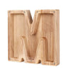 Wooden Alphabet Piggy Bank – Educational Coin Savings Box