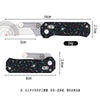 Compact Folding Knife with G10 Handle