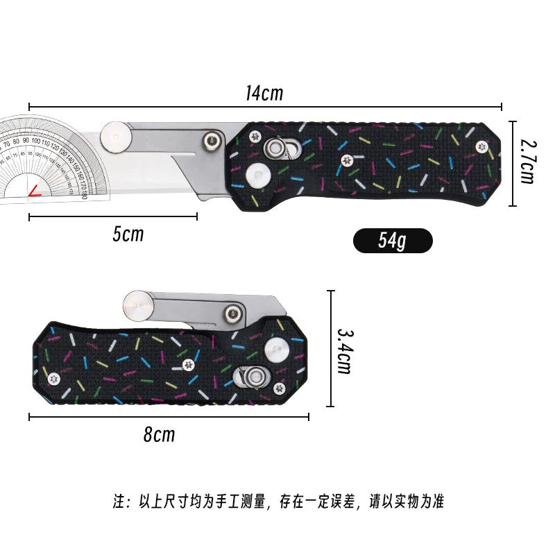 Compact Folding Knife with G10 Handle