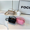 Classic Retro Crossbody Shoulder Bag with Textured Flap
