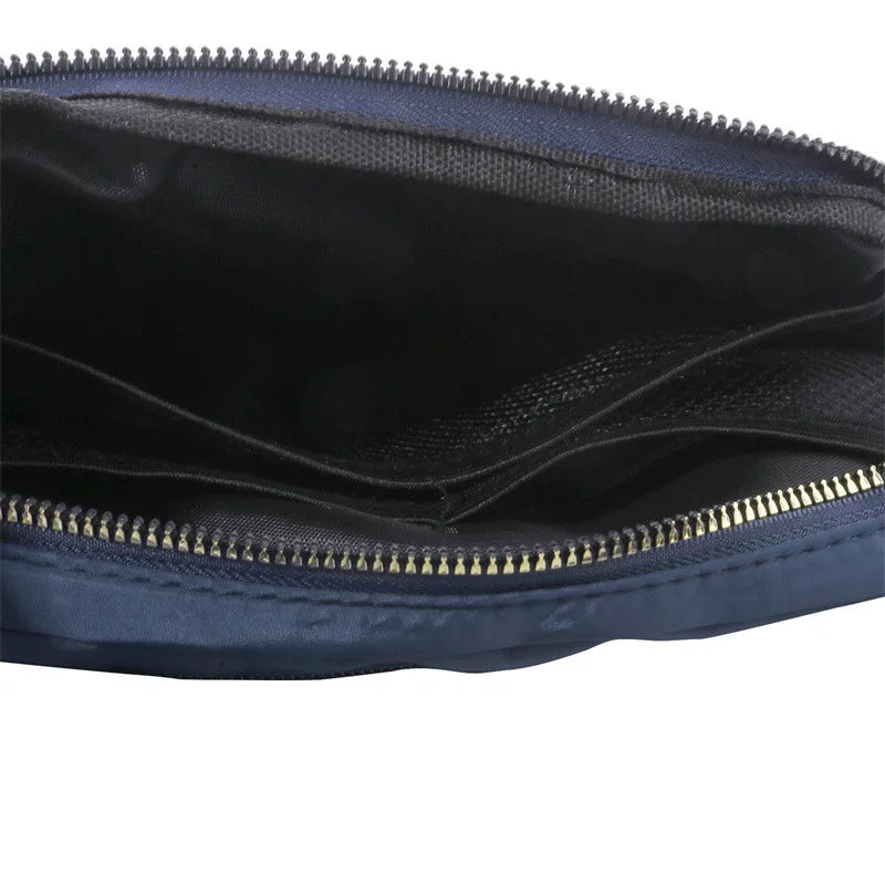 Versatile Nylon Waist Pack with Zippered Pockets