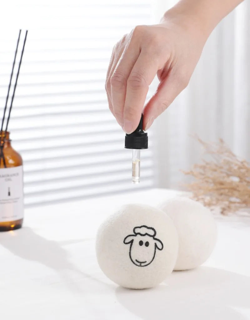 Eco-Friendly Wool Dryer Balls for Soft, Static-Free Laundry