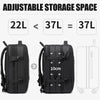 Expandable Travel Backpack with Laptop Compartment