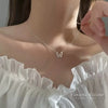 Shiny Butterfly Pendant Necklace