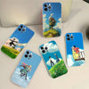 Howl's Moving Castle TPU Phone Case with Shockproof Clear Back