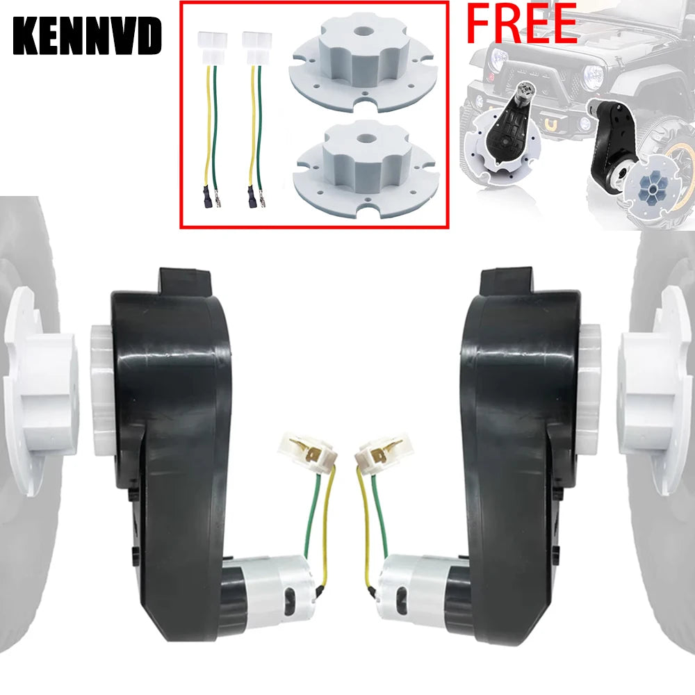Kids Ride-On Car Upgrade Motor & Gearbox Kit (12V/24V)