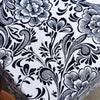 Bohemian Cotton Linen Fabric with Vintage Ethnic Print
