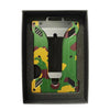Slim Aluminum RFID Blocking Wallet with ID Window and Money Clip