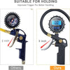 Digital Tire Pressure Gauge with Inflator and Locking Chuck
