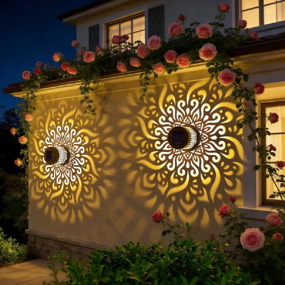 Solar Mandala Projection Lights