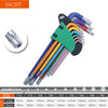 9-Piece Long Arm Hex Key Set (1.5–10 mm)