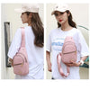 Women's Waterproof Sling Crossbody Bag with Adjustable Strap