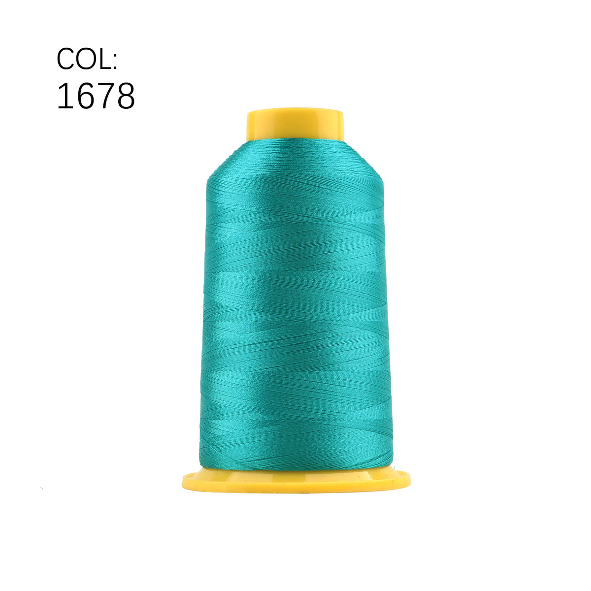 High-Tenacity Polyester Embroidery Thread (120D/2, 40wt) for Home & Industrial Machines